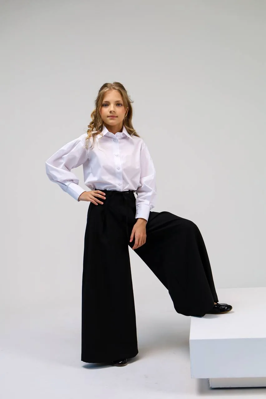 Штани BAGGY підліткові, мод. 2626 · тканина тіар